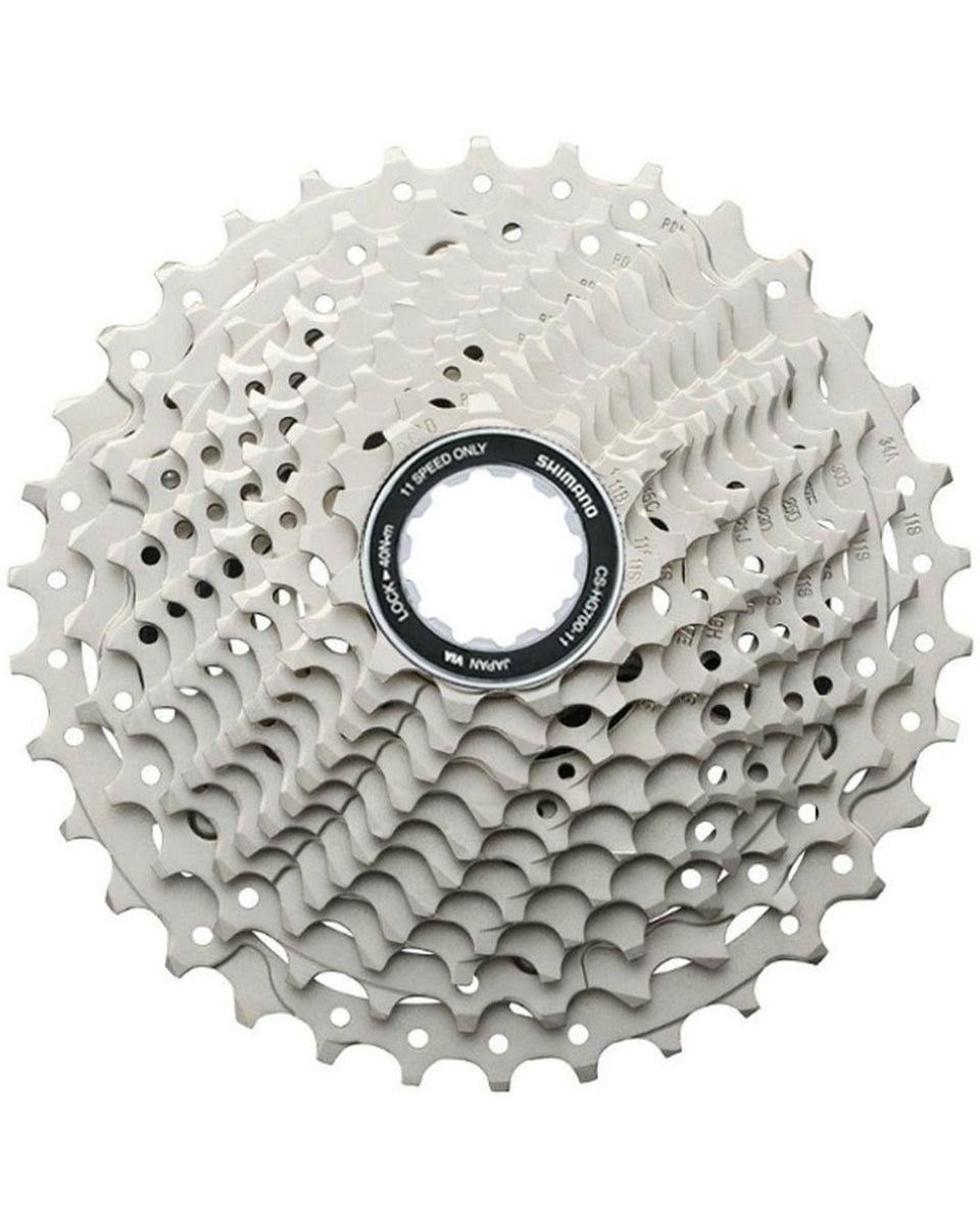 Shimano 105 CS-HG700-11 Cassette - 11 Speed, 11-34t, Silver