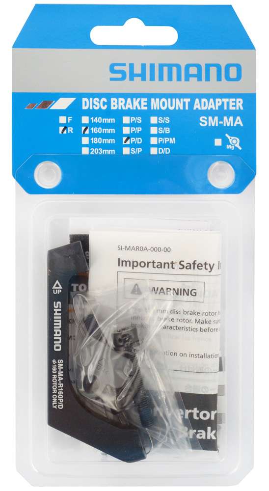 Shimano Disc Brake Adapter Mount SM MA P D 160mm Rear Chapter 2 Cycle